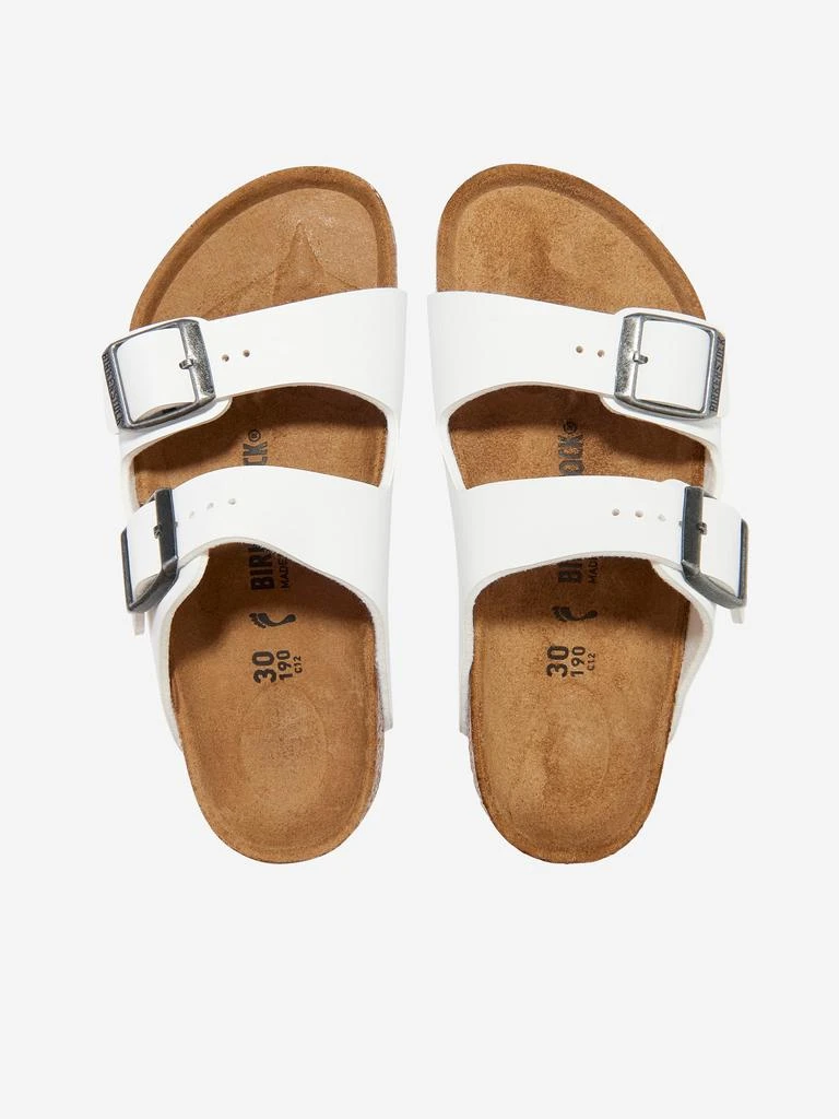 Birkenstock BIRKENSTOCK Kids Arizona Sandals in White 4