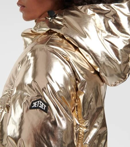 Jet Set Joanna metallic ski jacket 6