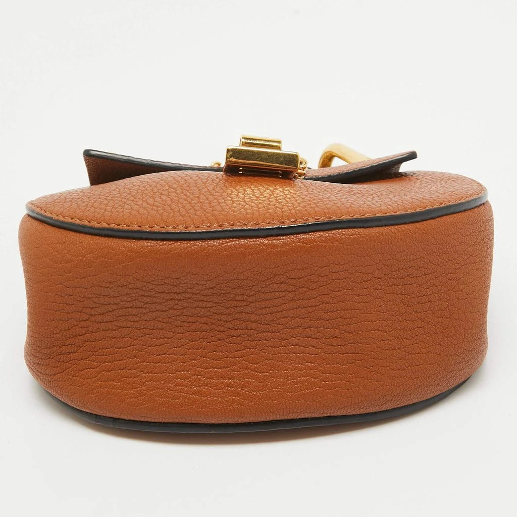 Chloé Chloe Brown Leather Mini Drew Shoulder Bag 9