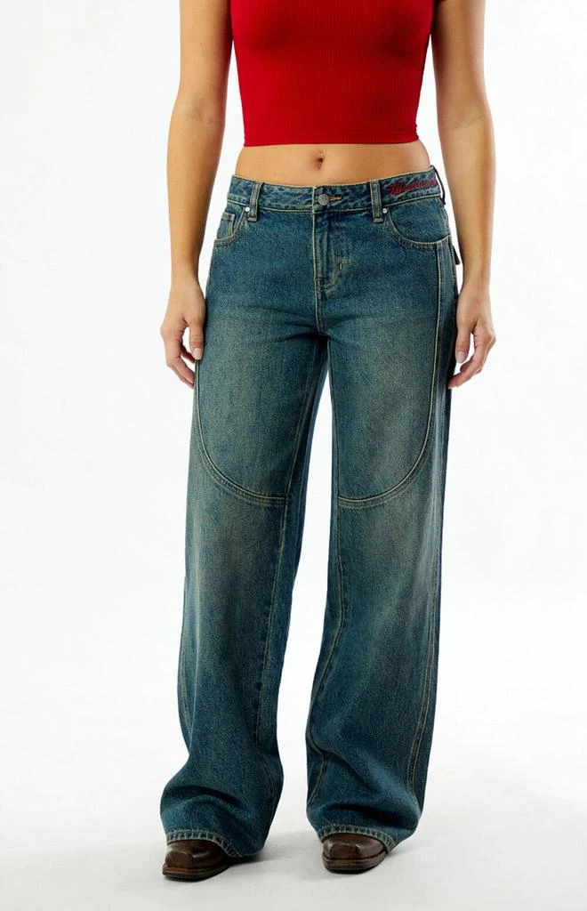 Budweiser By PacSun Western Low Rise Baggy Jeans 3