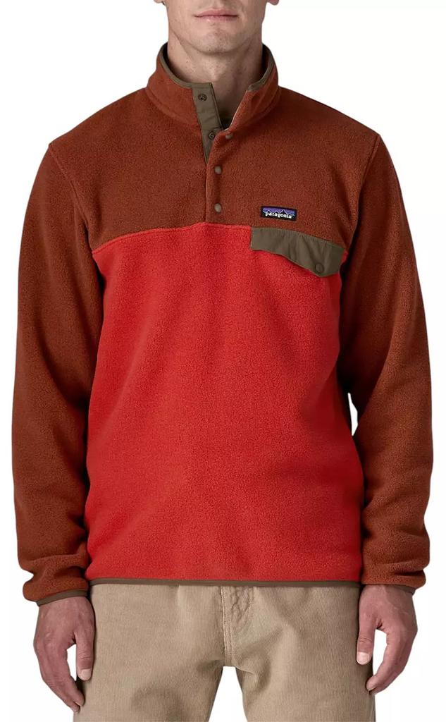 Shop Patagonia Men's Lightweight Synchilla Snap Fleece