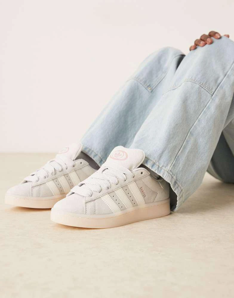 adidas gazelle silver green womens Adidas Campus Stitch and Turn Black main image 1