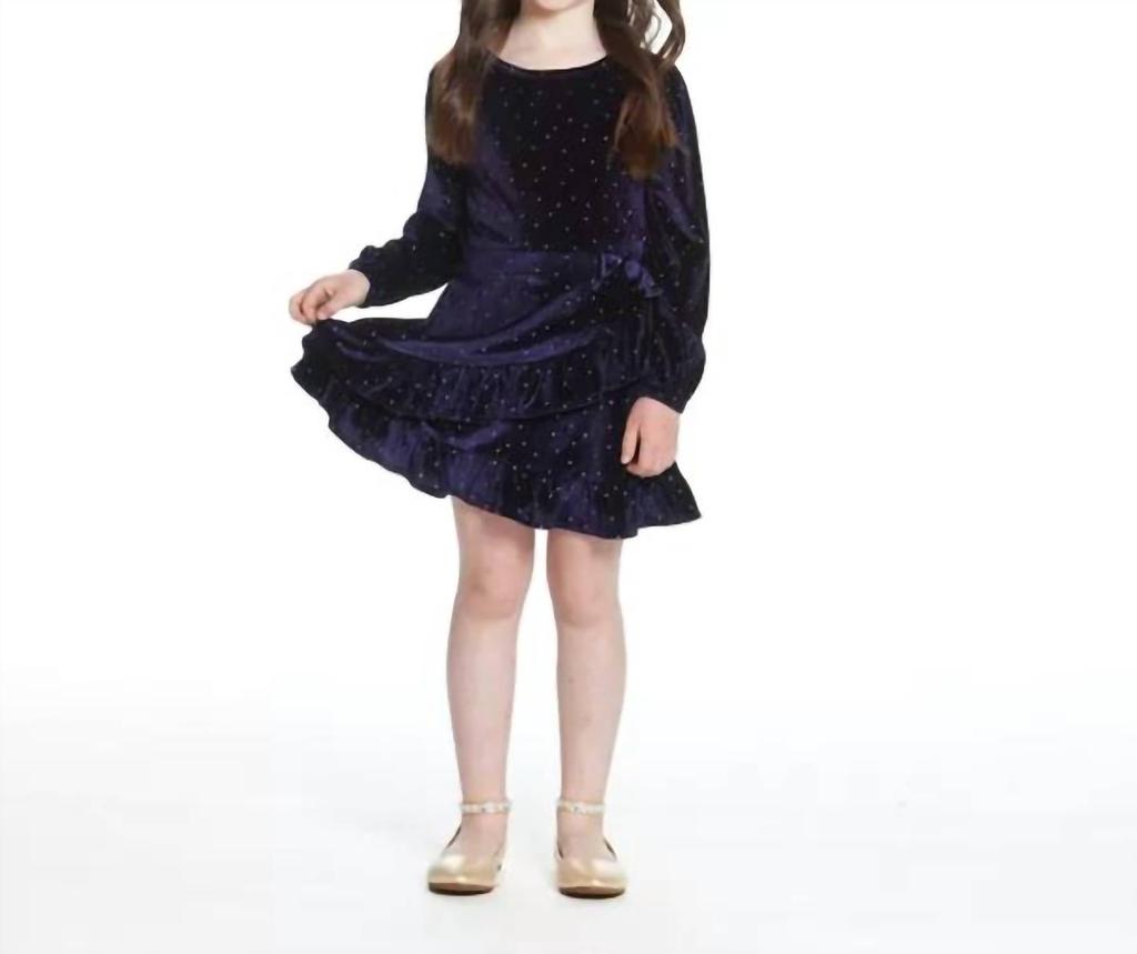 Andy & Evan Andy & Evan - Faux Wrap Dress