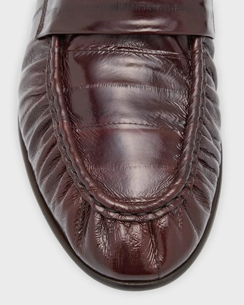 The Row Soft Leather Flat Loafers 5