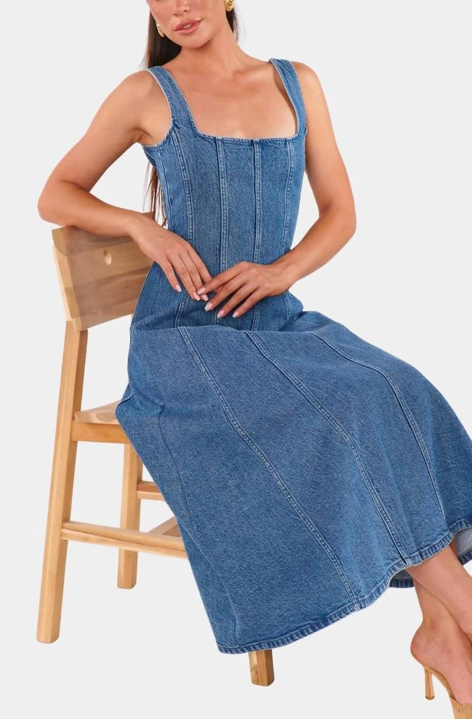 Show Me Your Mumu Show Me Your Mumu - Prim Jean Midi Dress 4
