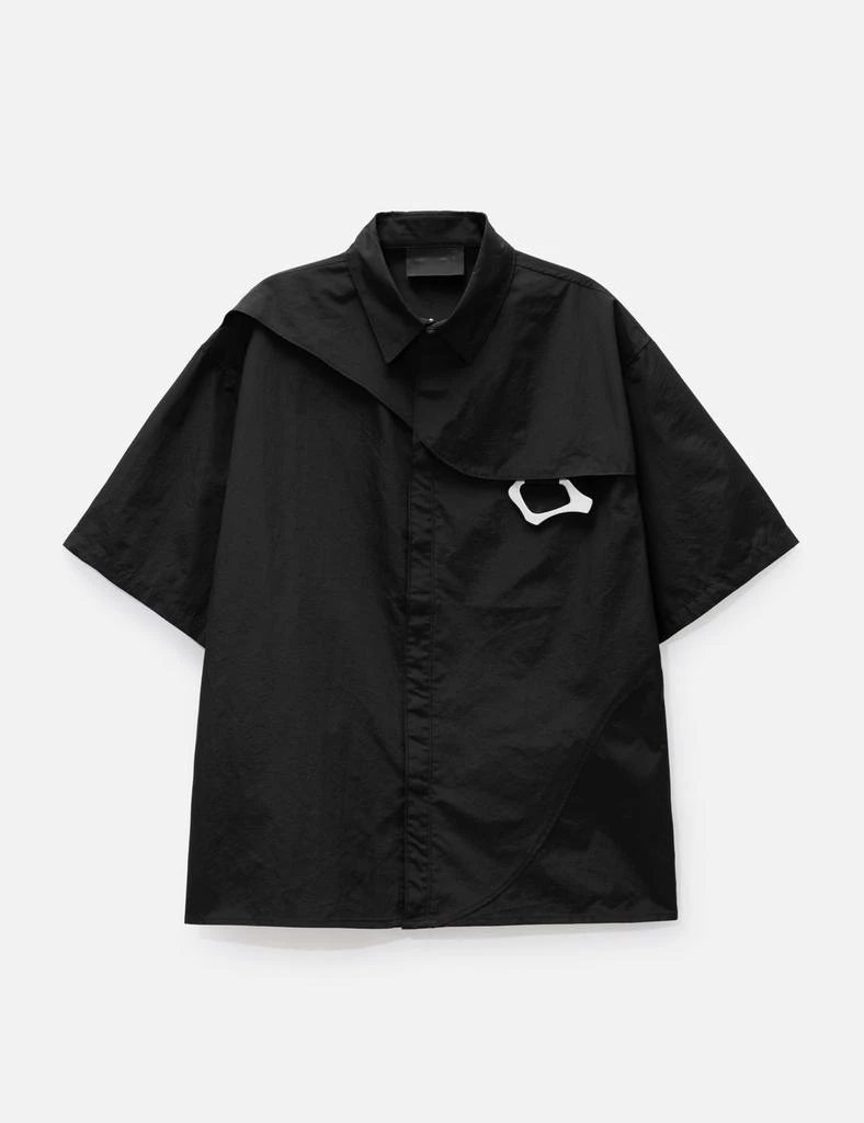 Heliot Emil Short Sleeve Nylon Shirt With Carabiner 1