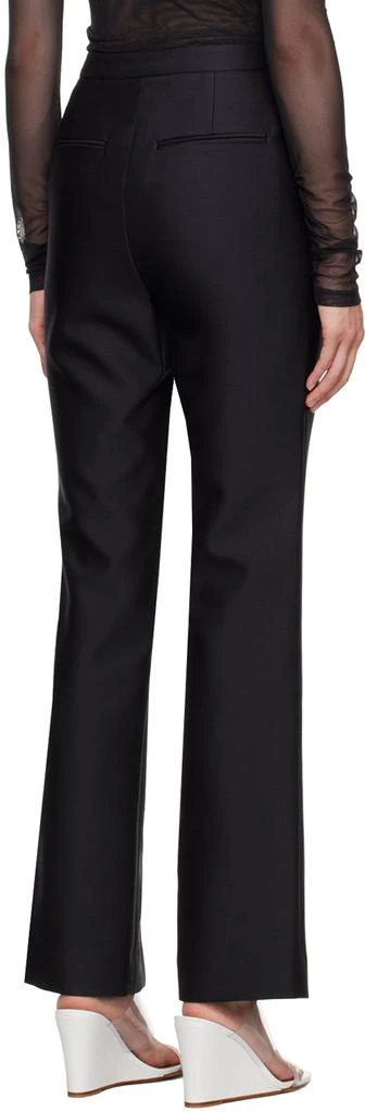 LVIR Black Slit Trousers 3