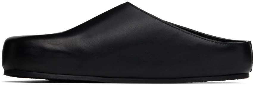 Studio Nicholson Black Wearing Clog Loafers 3