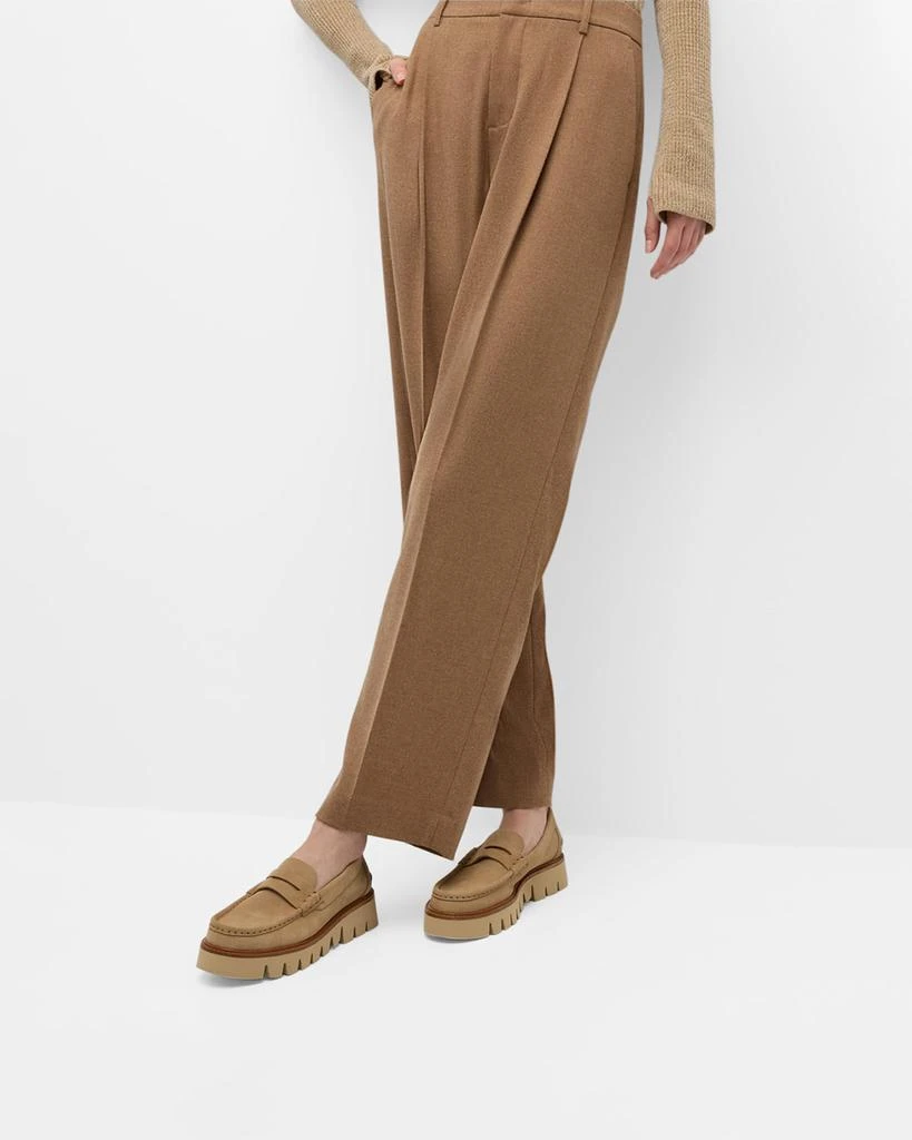 Pedro Garcia Sebas Suede Chunky Penny Loafers 2
