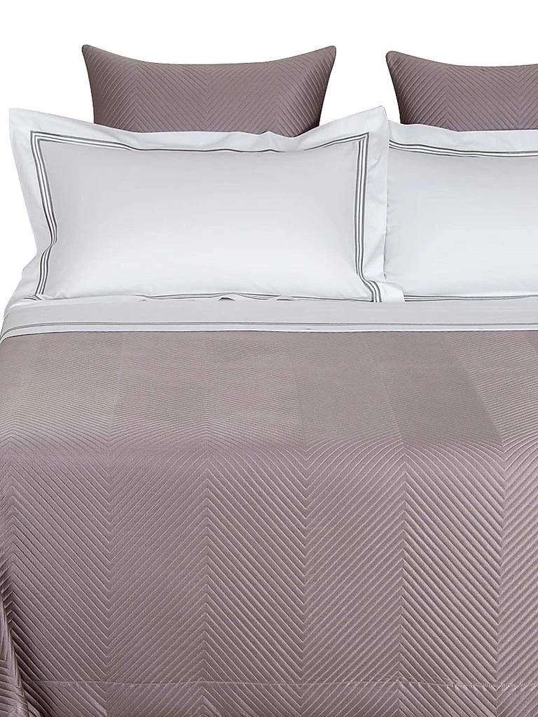 Frette Lux Herringbone King Coverlet