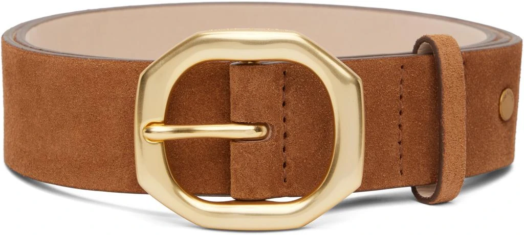 Shop Tan Audrey Suede Belt on Sale at BeyondStyle – Get 61  display picture 1
