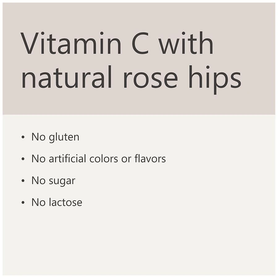 Walgreens Vitamin C with Natural Rose Hips 1000 mg Tablets (300 days) 6