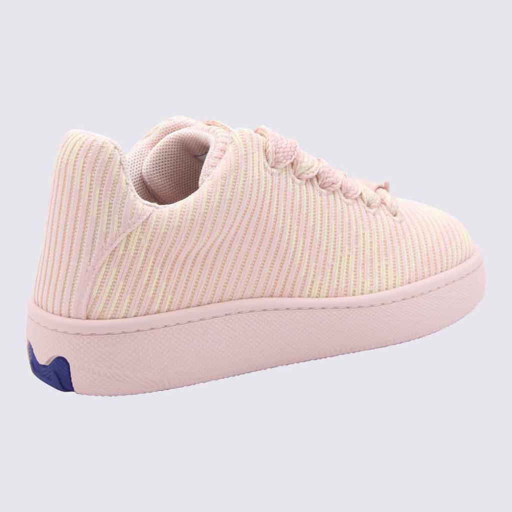 スニーカー BURBERRY Pink Leather Terrace Sneakers Burberry Sneaker Terrace Light Pink | TheDoubleF