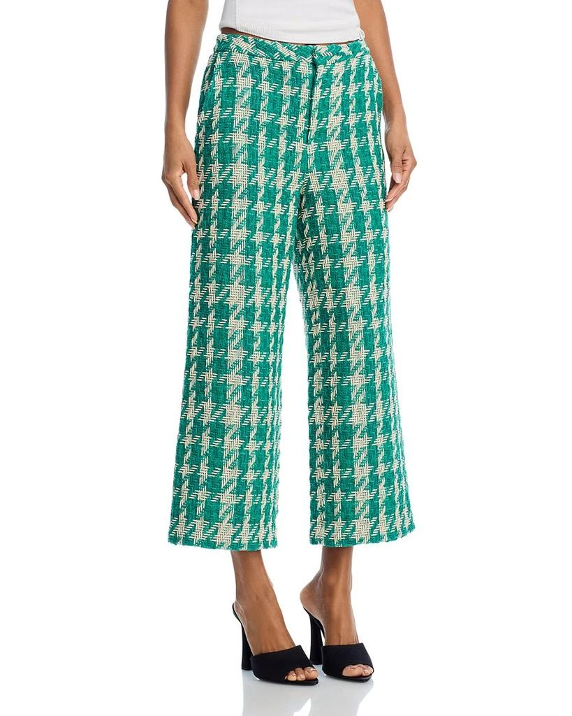L'Agence Lula Straight Leg Crop Trousers 1