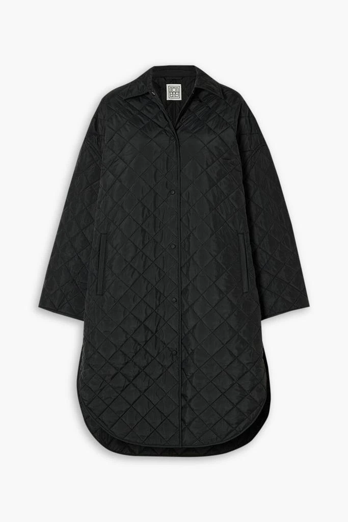 Totême Oversized quilted shell coat