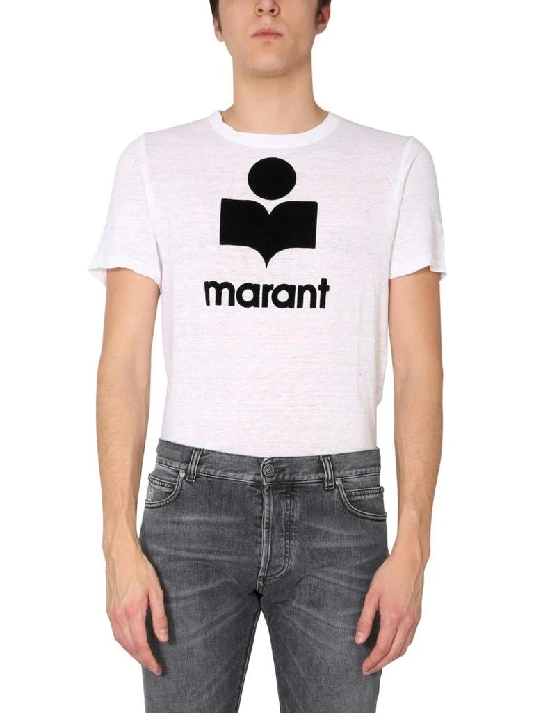 Isabel Marant Isabel Marant Logo Print Karman T-Shirt 1