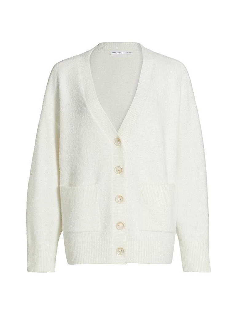 Good American Plush Oversized Cardigan 1