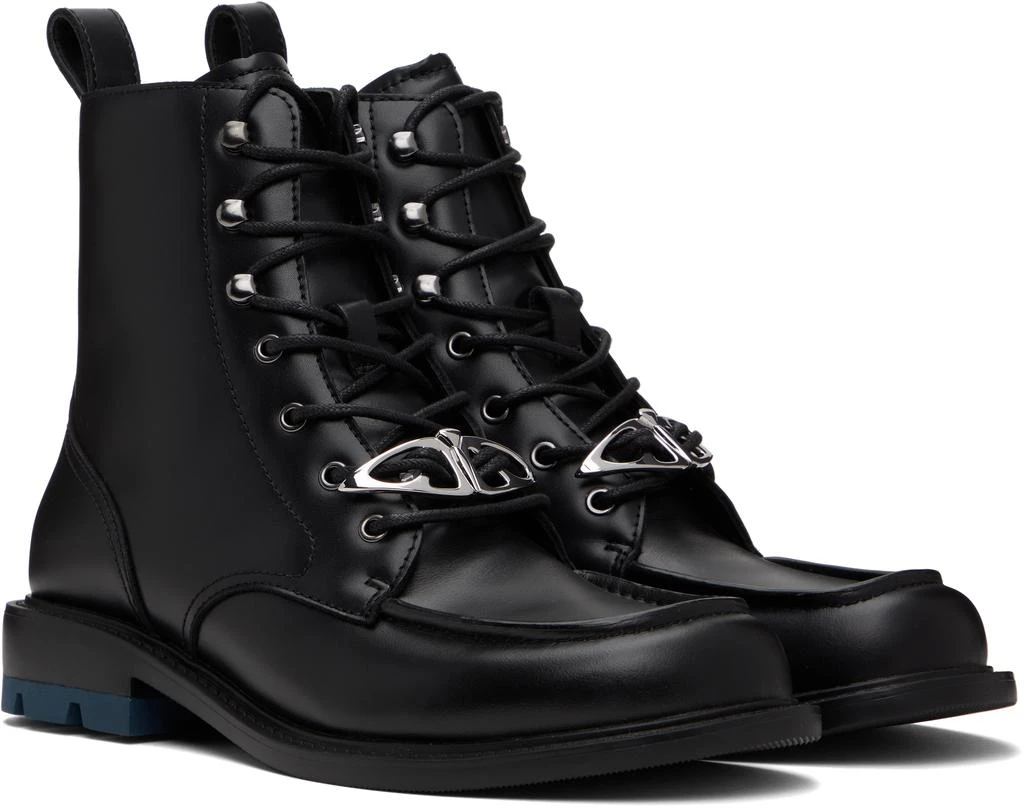 BOTH Black Re:Re Dressy Laced Boots 4