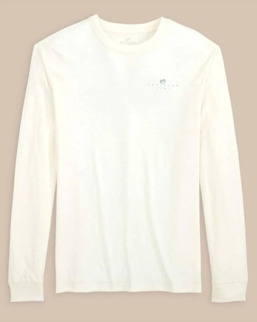 SOUTHERN TIDE Skipjack Lures Tee In Sand White 1