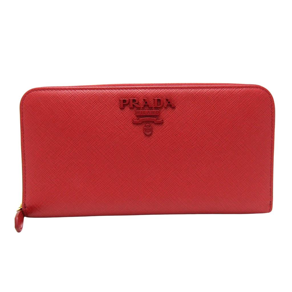 Prada Saffiano  Leather Wallet  (Pre-Owned)