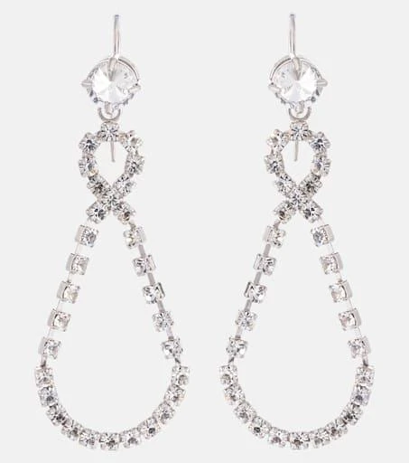 Miu Miu Crystal pendant earrings 1