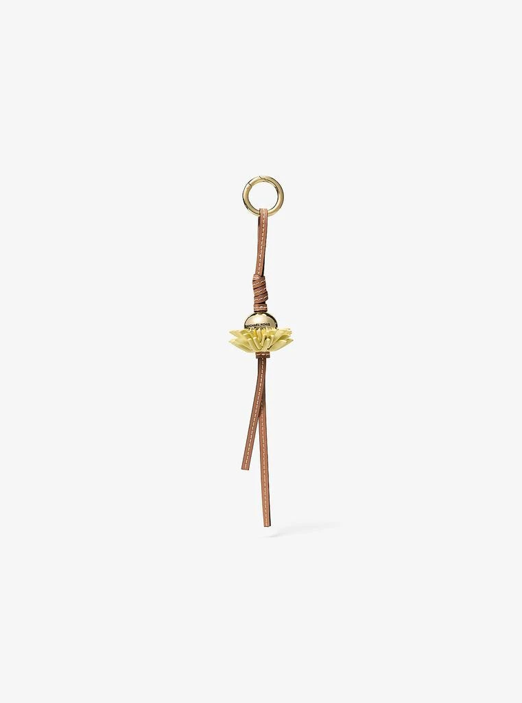 Michael Kors Leather Flower Bag Charm