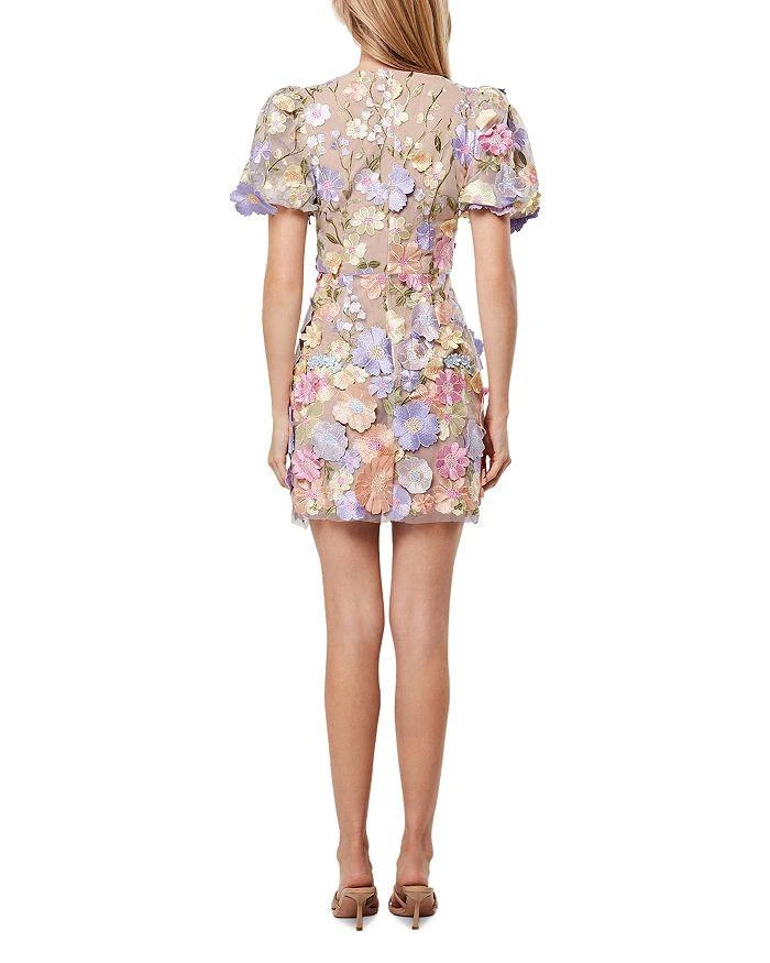 Elliatt Elliat Anthea 3D Floral Mini Dress 4