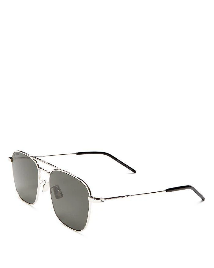Yves Saint Laurent Men's Brow Bar Aviator Sunglasses, 58mm 3