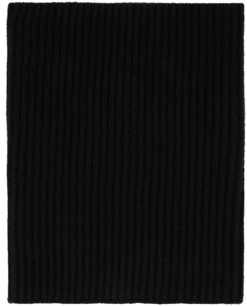 HOUSE OF DAGMAR Black Janine Neck Warmer 2