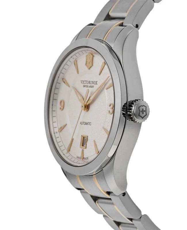 Swiss Army Victorinox Swiss Army Alliance Automatic Two-Tone Steel White Dial Men's Watch 241874 3