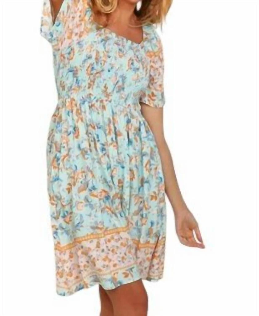 Haptics Plus Blissful Dress In Blue 2
