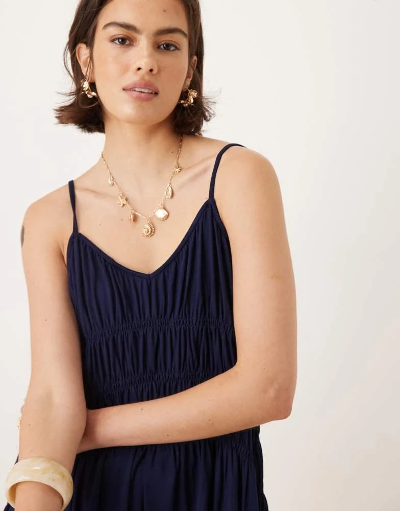 portillo linen blend mini dress Castello Fiore Linen Mini Dress