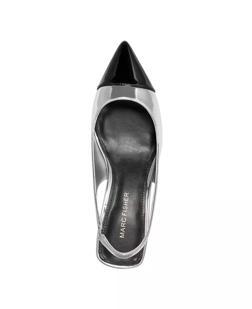 Marc Fisher Women's Laglie Pointy Toe Dress Slingback Pumps 4