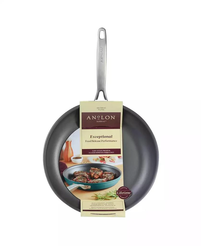 Anolon Achieve Hard Anodized Nonstick 12" Frying Pan 2