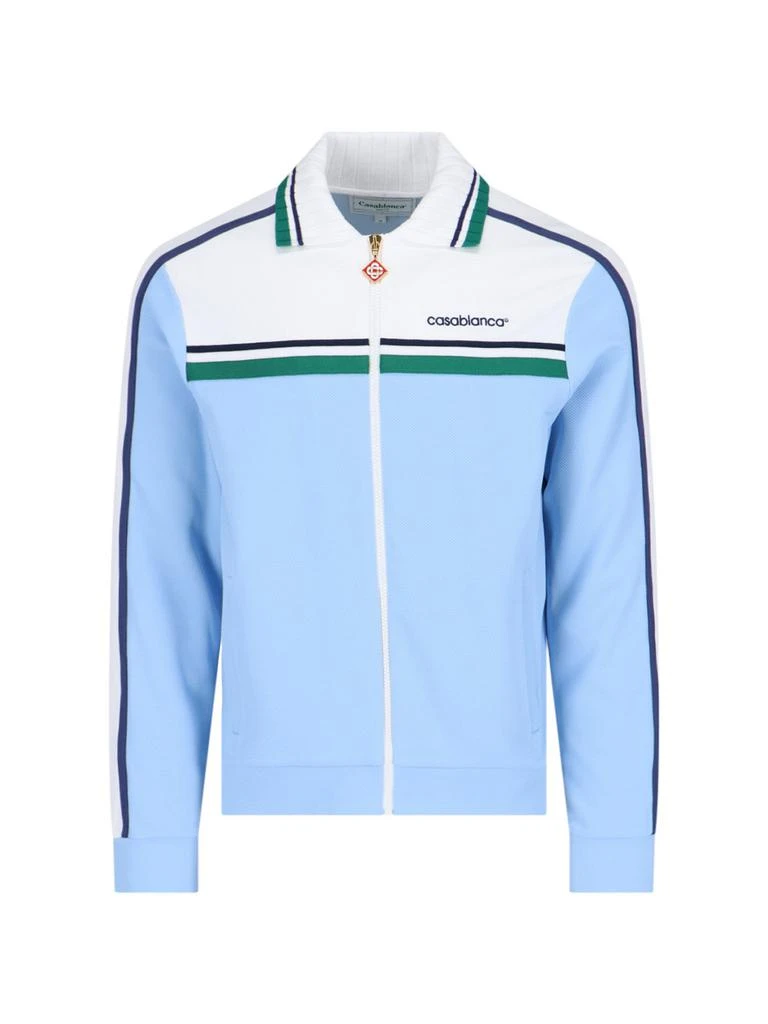 Casablanca Casablanca Logo Embroidered Track Jacket 1