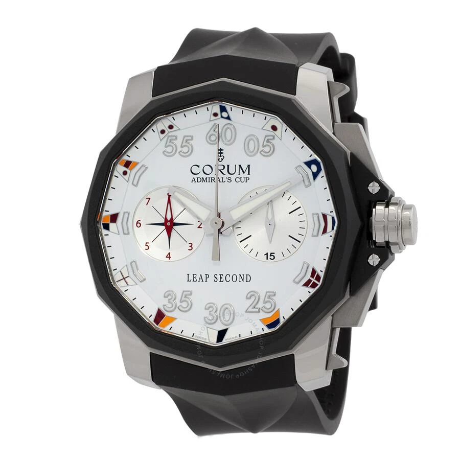 Corum Admiral Cup Chronograph Automatic White Dial Men's Watch A895/04302 1