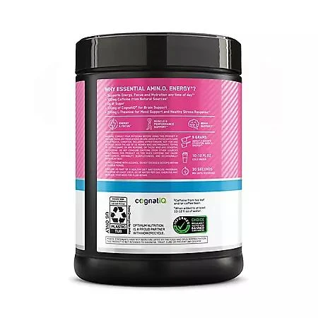 Optimum Nutrition Optimum Nutrition, Amino Energy + Focus, Pre-Workout, Watermelon, 1.42 lbs. 10