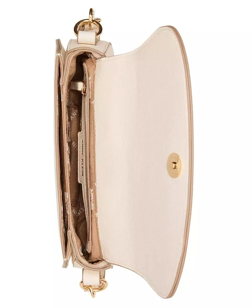 Anne Klein Three Straps Small Saddle Bag 5