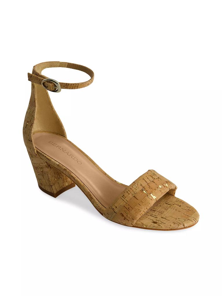 Bernardo Bowie Ankle Strap Heeled Sandals