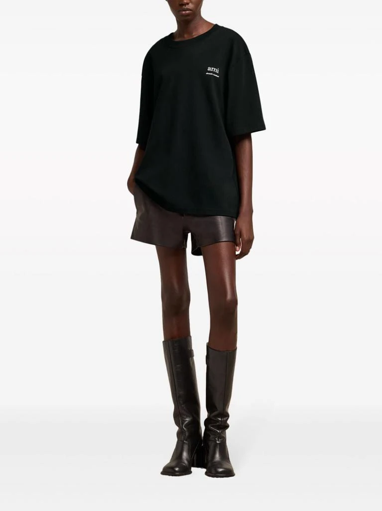 AMI AMI PARIS - Logo Organic Cotton T-shirt 2