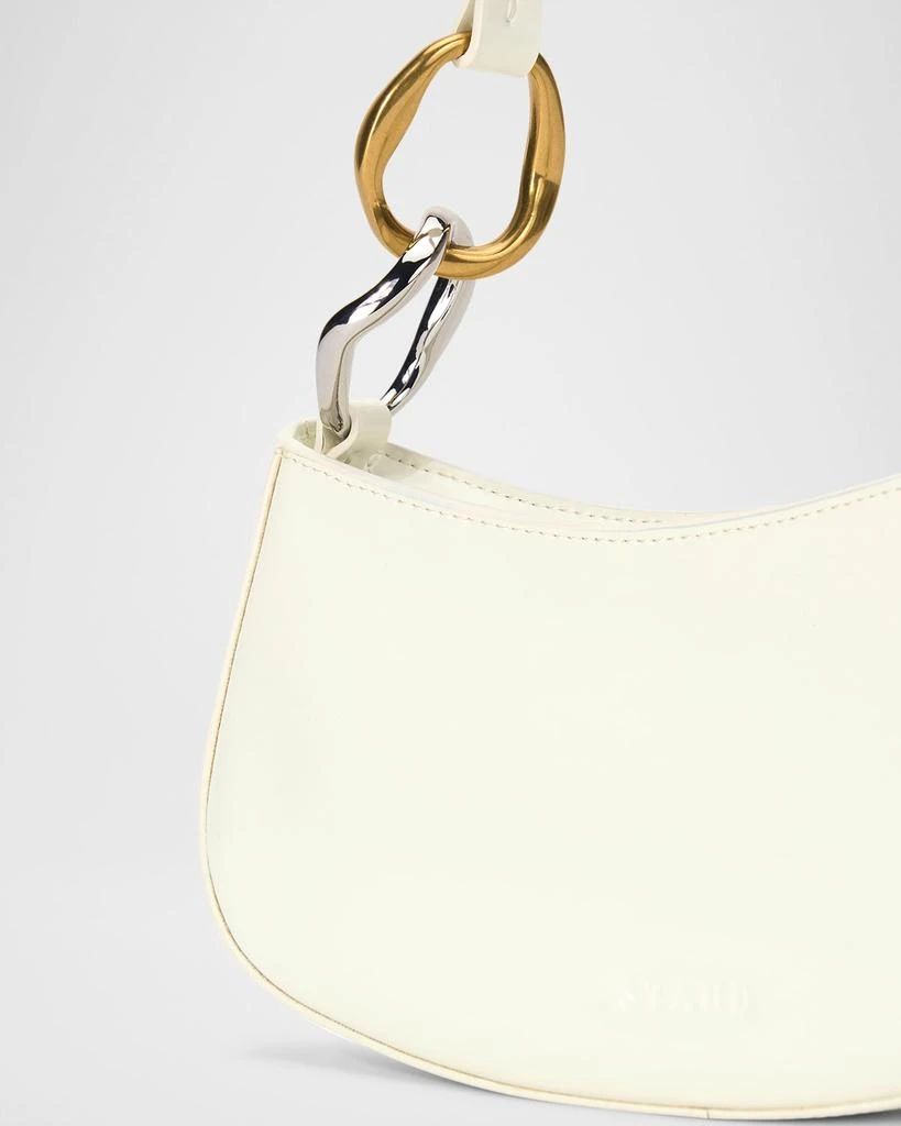 Staud Ollie Chain-Link Leather Shoulder Bag 4