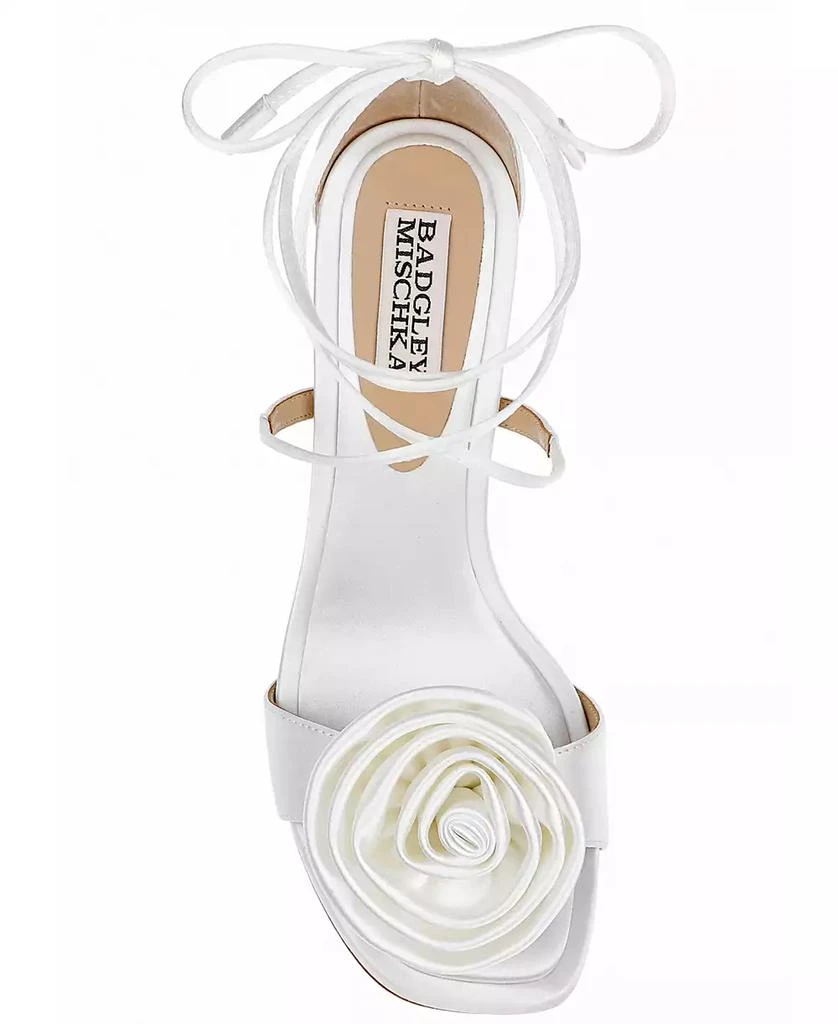 Badgley Mischka Women's Janelle Square Toe Evening Sandals 4