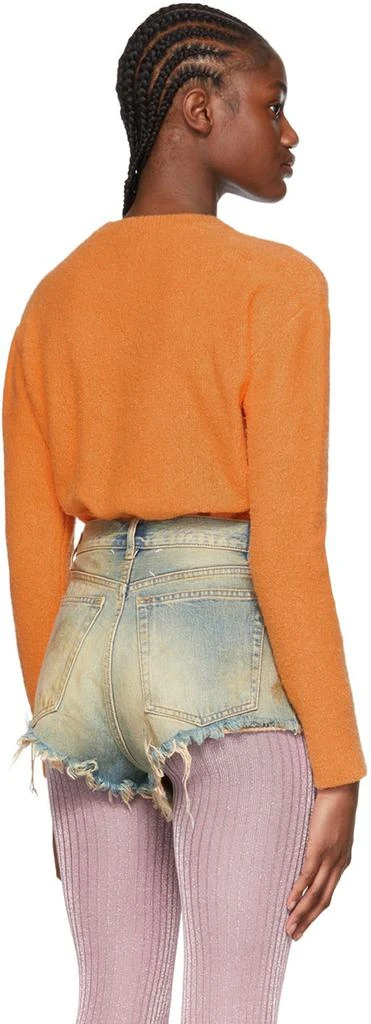 Puppets and Puppets Orange Organic Cotton Sweater 3