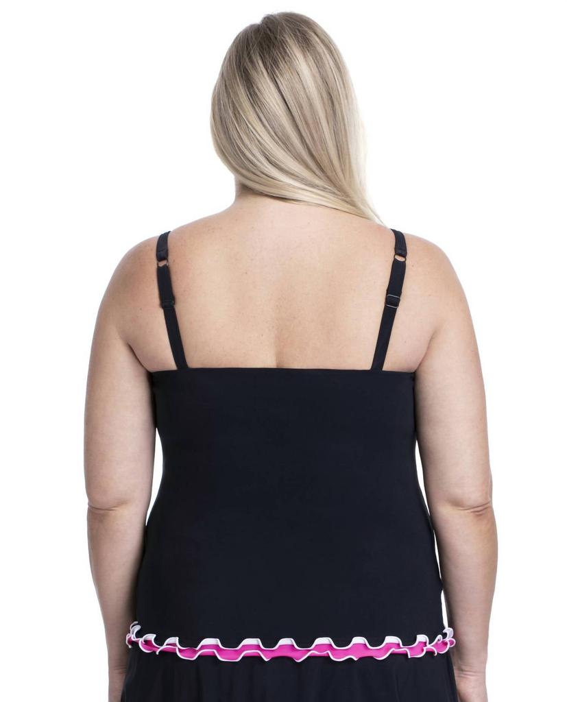 Profile by Gottex Profile By Gottex - Shirred Tankini Top - Plus