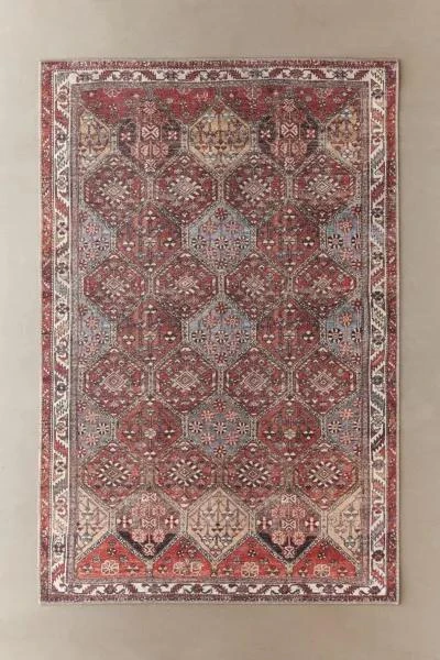 Urban Outfitters Drew Printed Rug 1
