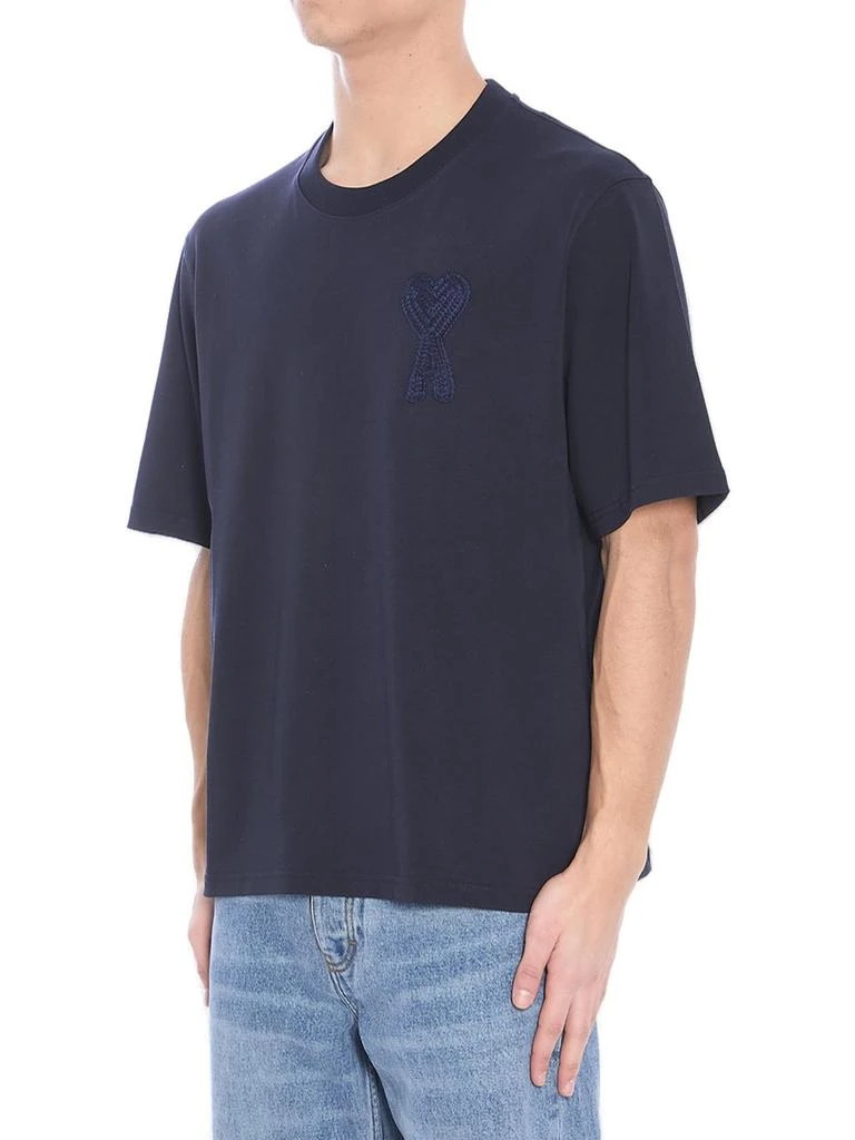 AMI AMI Paris Short-Sleeved Crewneck T-Shirt 3