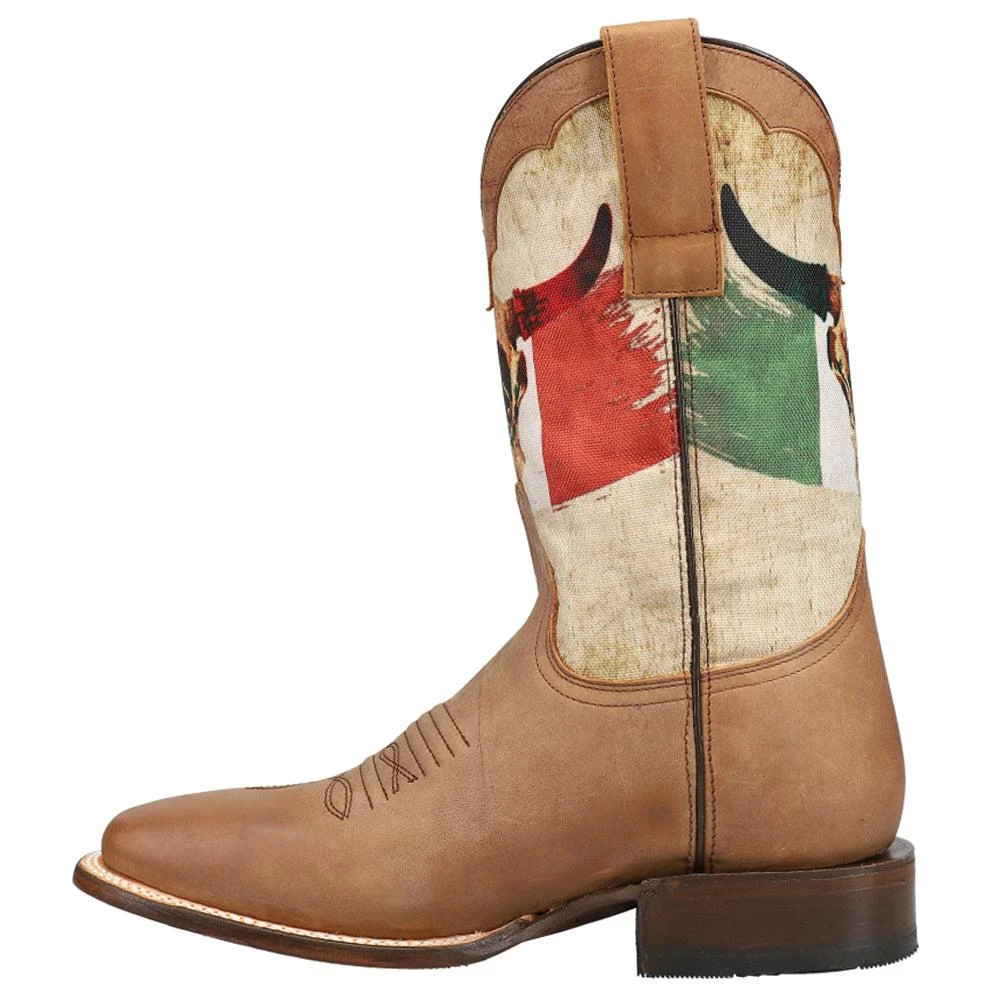 Roper Viva Mexico Square Toe Cowboy Boots 3