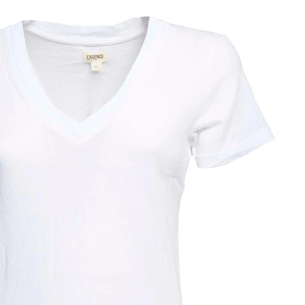 L'Agence L'Agence Becca V-Neck T-Shirt 3