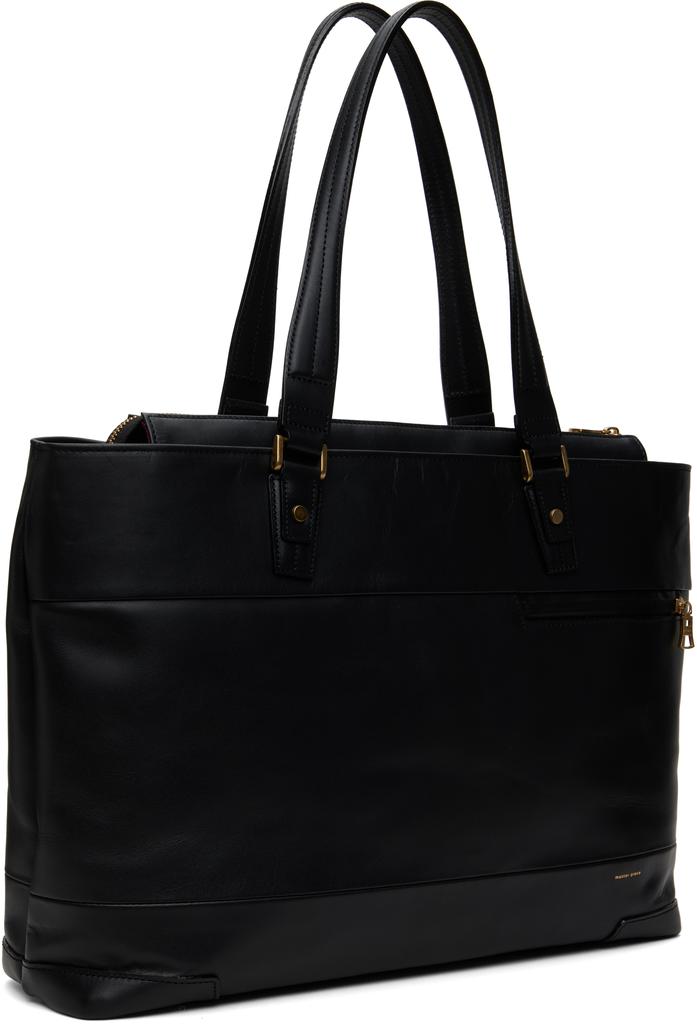 master-piece Black Gloss Briefcase