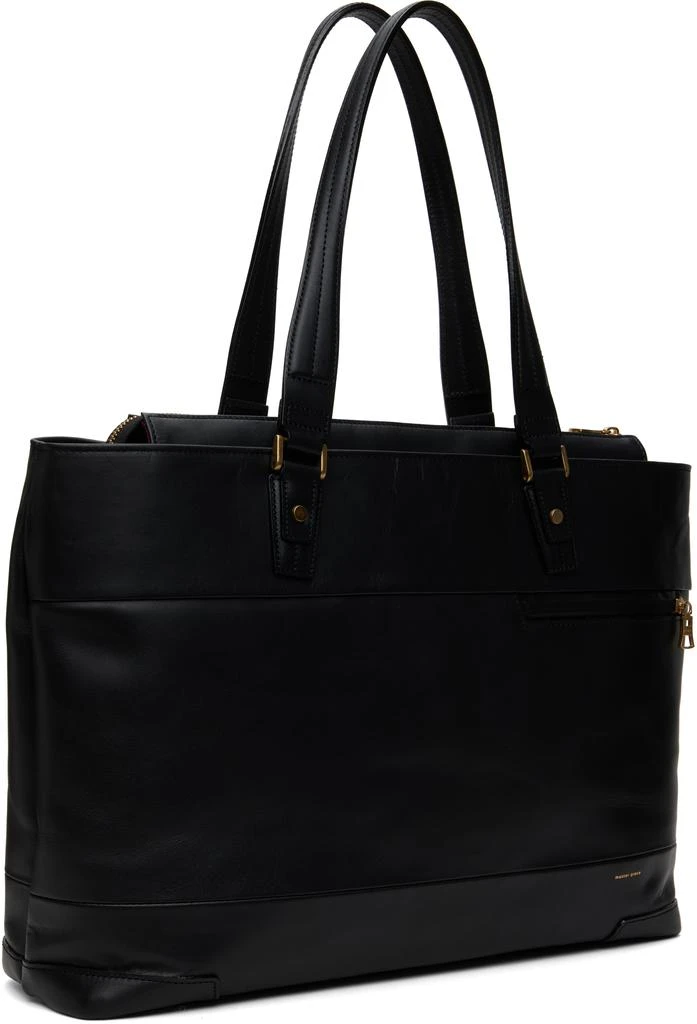 master-piece Black Gloss Briefcase 2